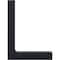 Ekena Millwork Premium Barn Door Flat Track Stop, Dark Gray GB6001SDG - alternate 2